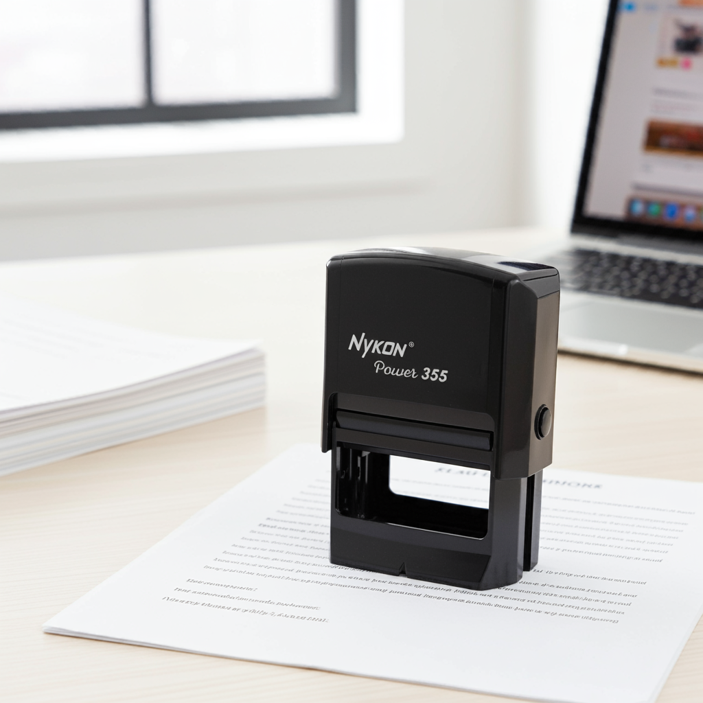 Carimbo Automático NYKON 355 - Imagem 4