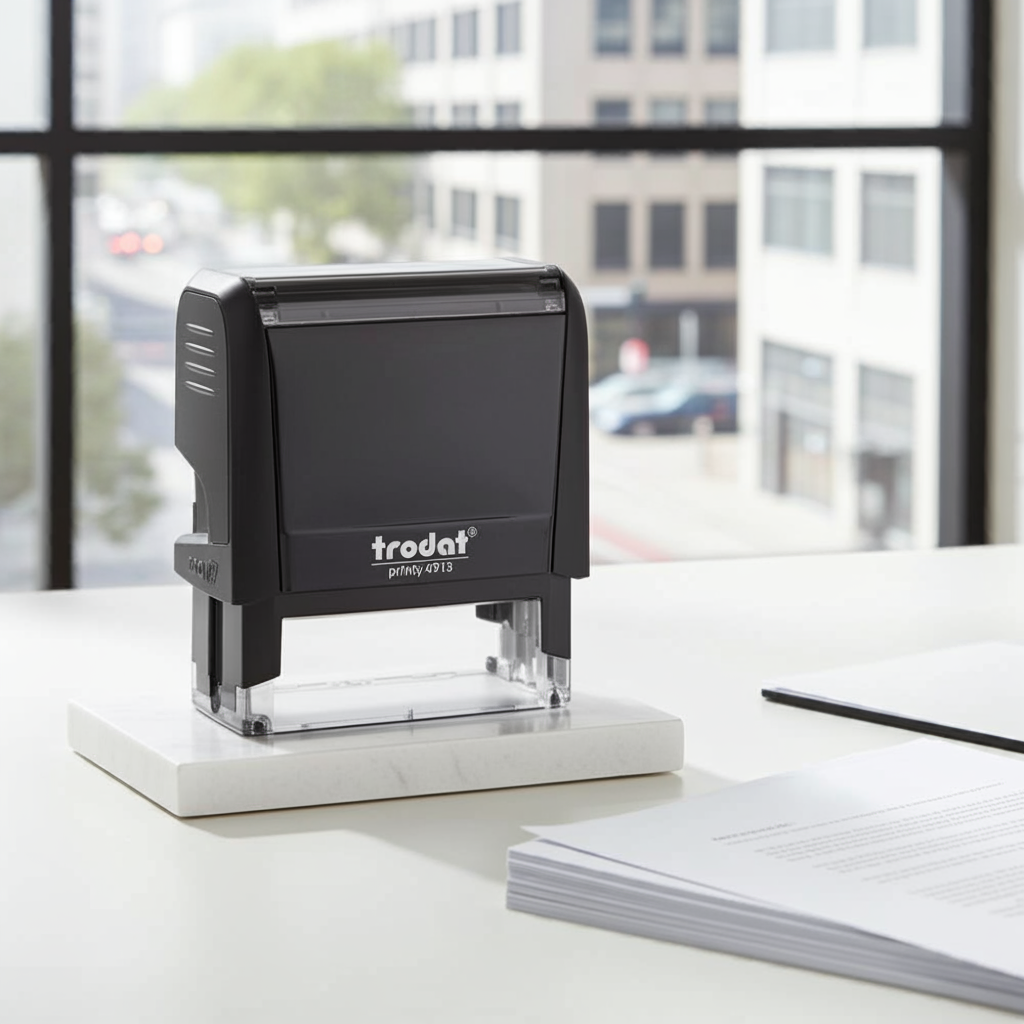 Carimbo Automático Trodat 4913 P4 - 58x22MM - Imagem 5