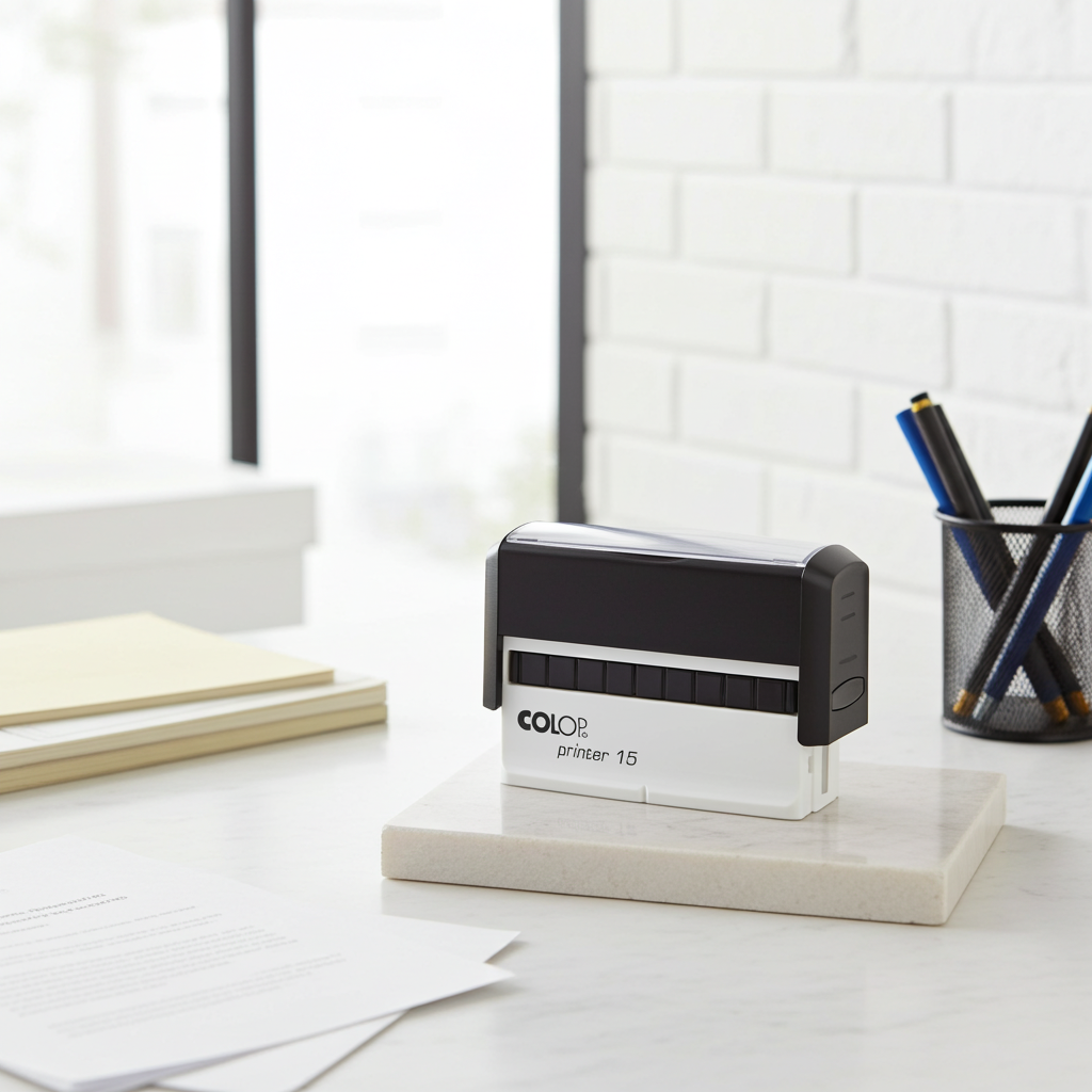 Carimbo Automático COLOP PRINTER 15 - Imagem 2