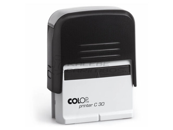 Carimbo Automático COLOP C30  - 47X18 MM